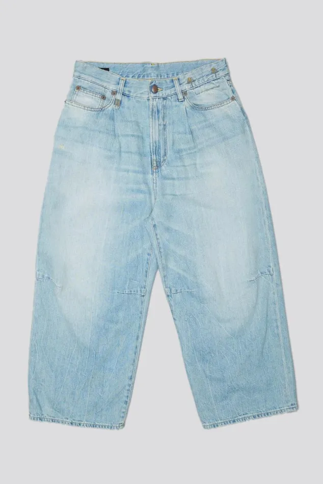 CROPPED WIDE LEG JEAN 8211 TONI BLUE Women R13 Denim