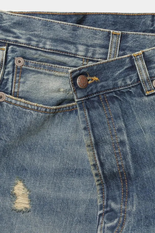 CROSSOVER JEAN 8211 DIRTY KELLY Women R13 Denim