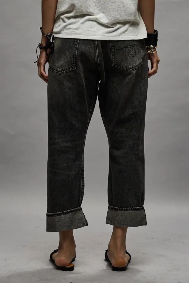 Crossover Jean 8211 Leyton Black Women R13 Denim