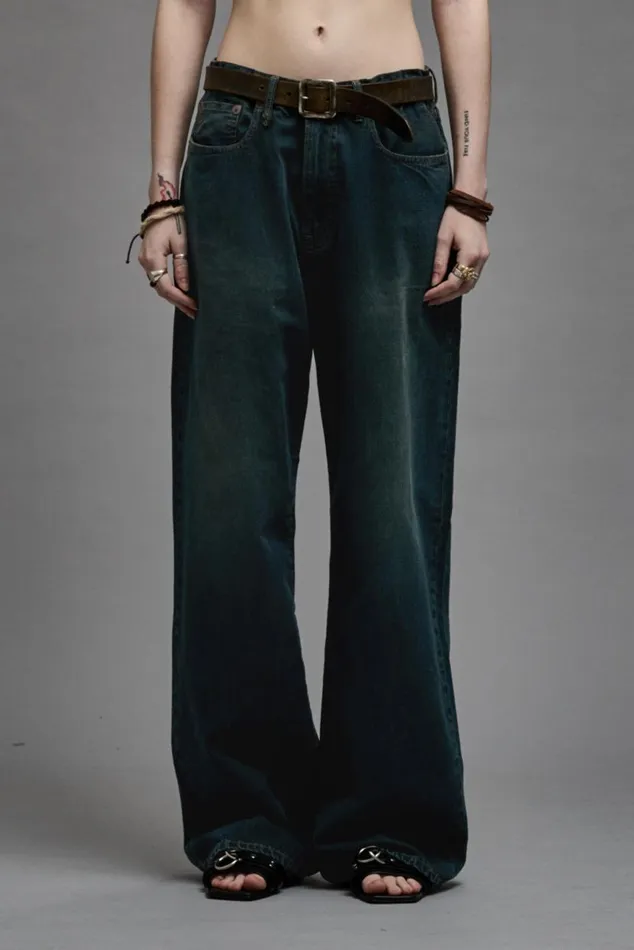 D039ARCY LOOSE JEAN 8211 CAMDEN INDIGO Women R13 Denim