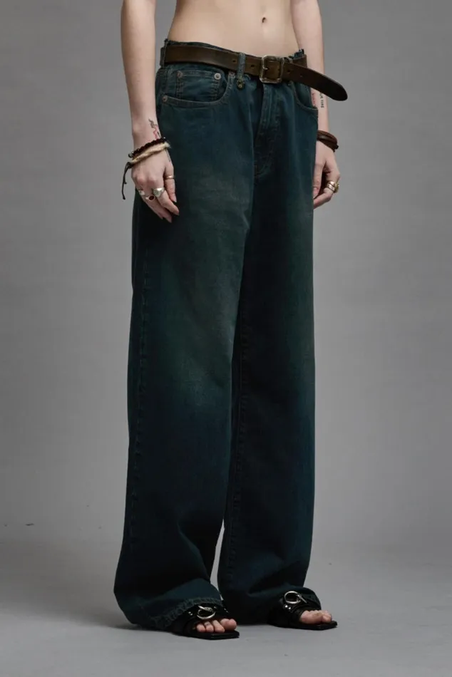 D039ARCY LOOSE JEAN 8211 CAMDEN INDIGO Women R13 Denim