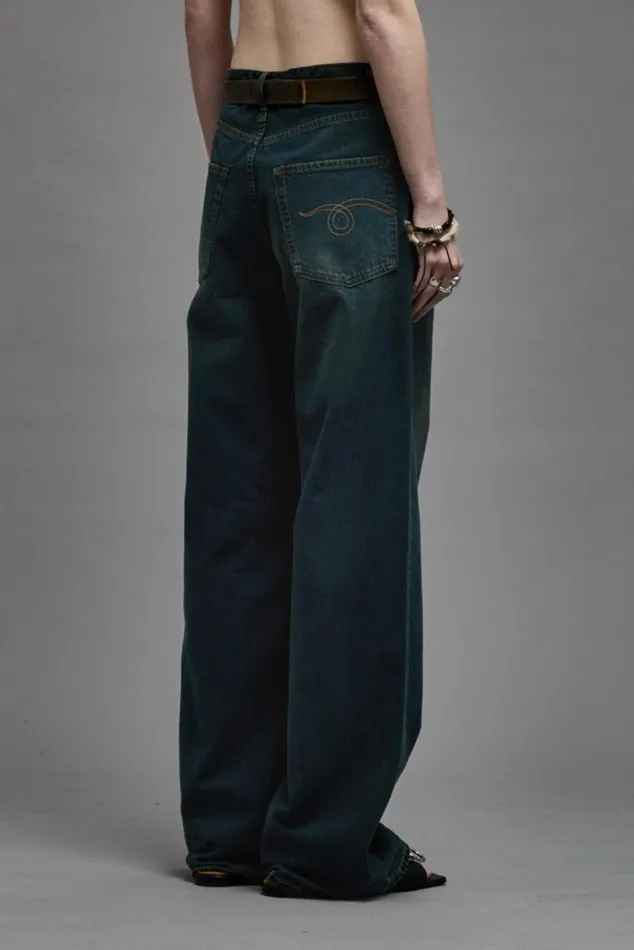 D039ARCY LOOSE JEAN 8211 CAMDEN INDIGO Women R13 Denim