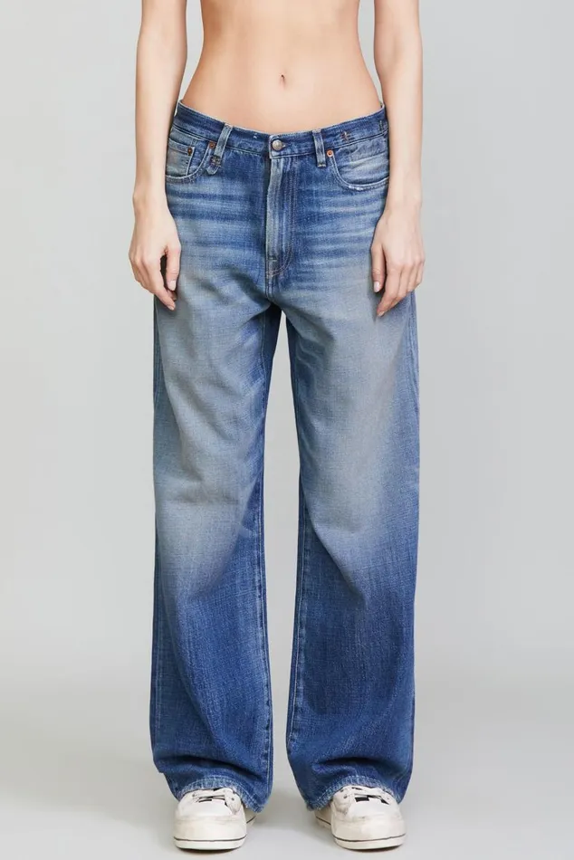 D039ARCY LOOSE JEAN 8211 KOZE VINTAGE INDIGO Women R13 Denim D039ARCY LOOSE JEAN 8211 KOZE VINTAGE INDIGO Women R13 Denim