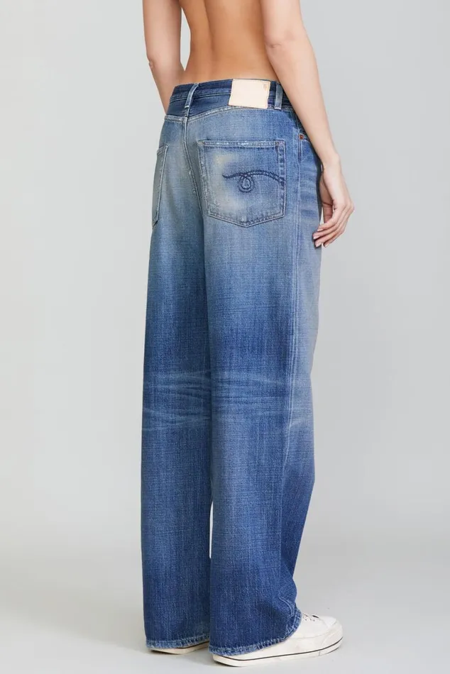 D039ARCY LOOSE JEAN 8211 KOZE VINTAGE INDIGO Women R13 Denim D039ARCY LOOSE JEAN 8211 KOZE VINTAGE INDIGO Women R13 Denim