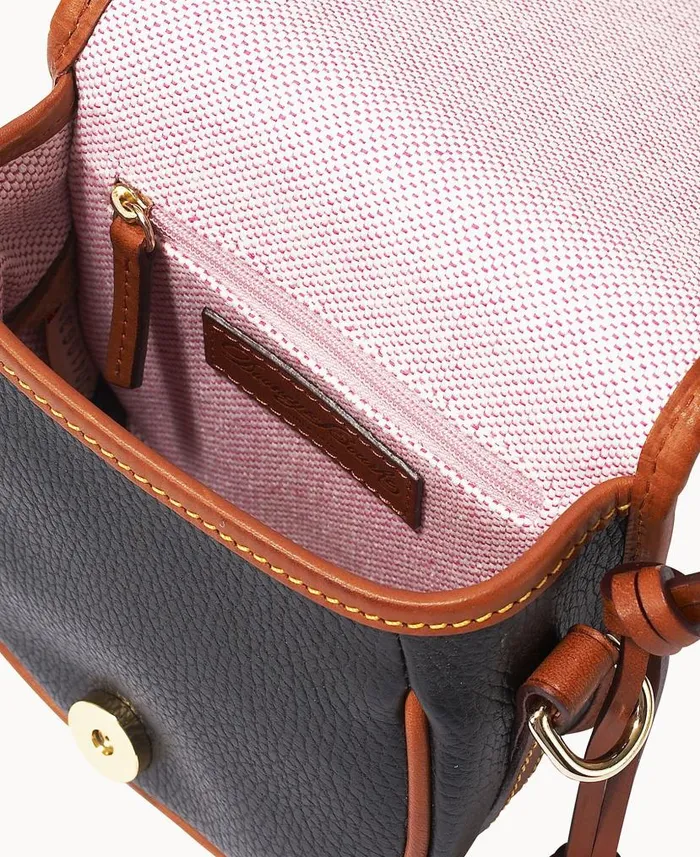 Dooney and Bourke All Weather Leather 2 Duck Bag Black WomenMen Crossbodies