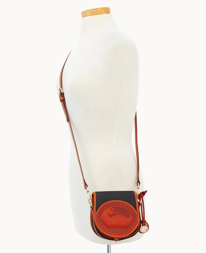 Dooney and Bourke All Weather Leather 2 Duck Bag Black WomenMen Crossbodies
