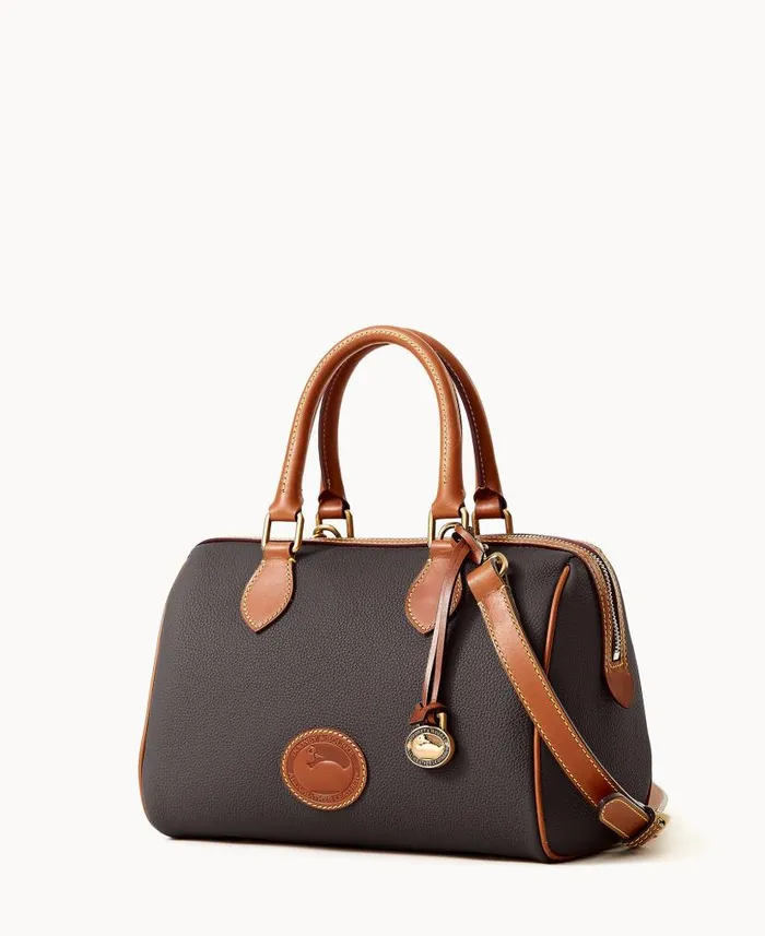 Dooney and Bourke All Weather Leather 30 Barrel Satchel 28 Black WomenMen Satchels Dooney and Bourke All Weather Leather 30 Barrel Satchel 28 Black WomenMen Satchels