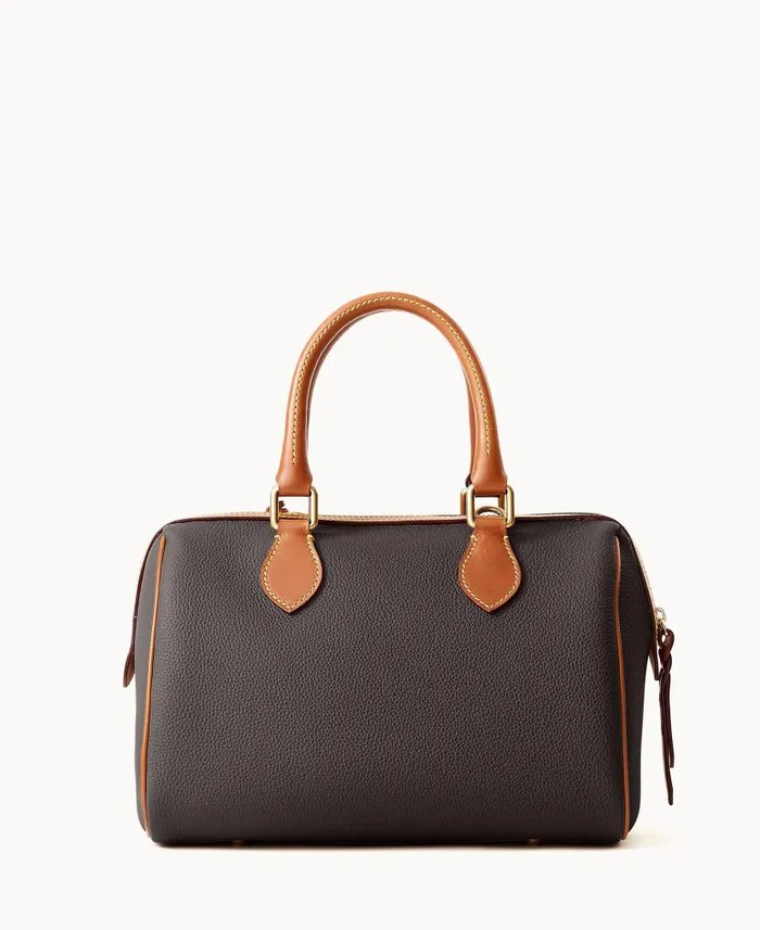 Dooney and Bourke All Weather Leather 30 Barrel Satchel 28 Black WomenMen Satchels Dooney and Bourke All Weather Leather 30 Barrel Satchel 28 Black WomenMen Satchels