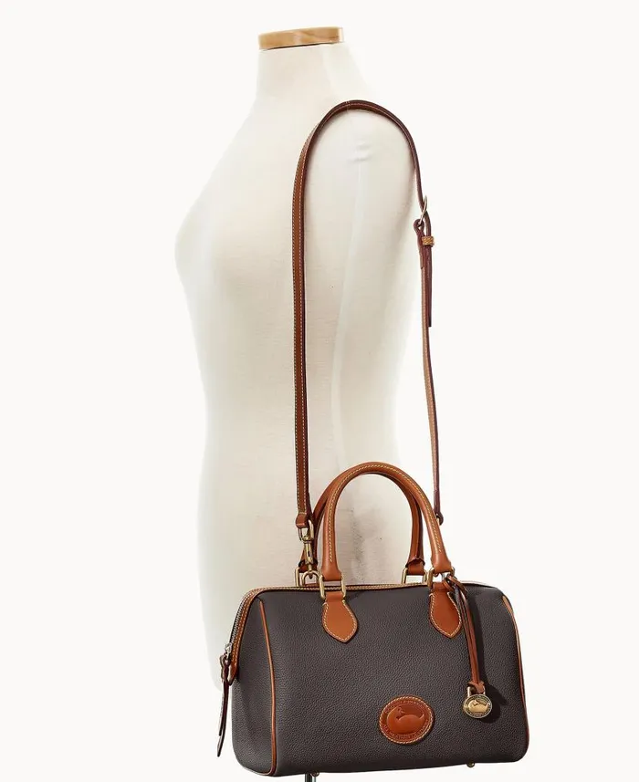 Dooney and Bourke All Weather Leather 30 Barrel Satchel 28 Black WomenMen Satchels Dooney and Bourke All Weather Leather 30 Barrel Satchel 28 Black WomenMen Satchels