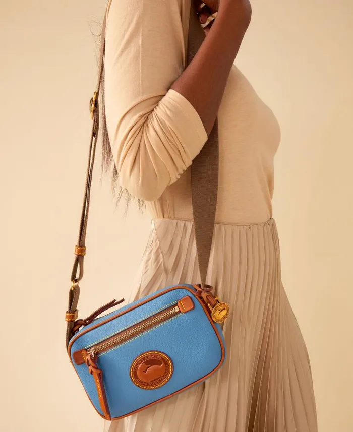 Dooney and Bourke All Weather Leather 30 Camera Crossbody 20 Green WomenMen Crossbodies Dooney and Bourke All Weather Leather 30 Camera Crossbody 20 Green WomenMen Crossbodies