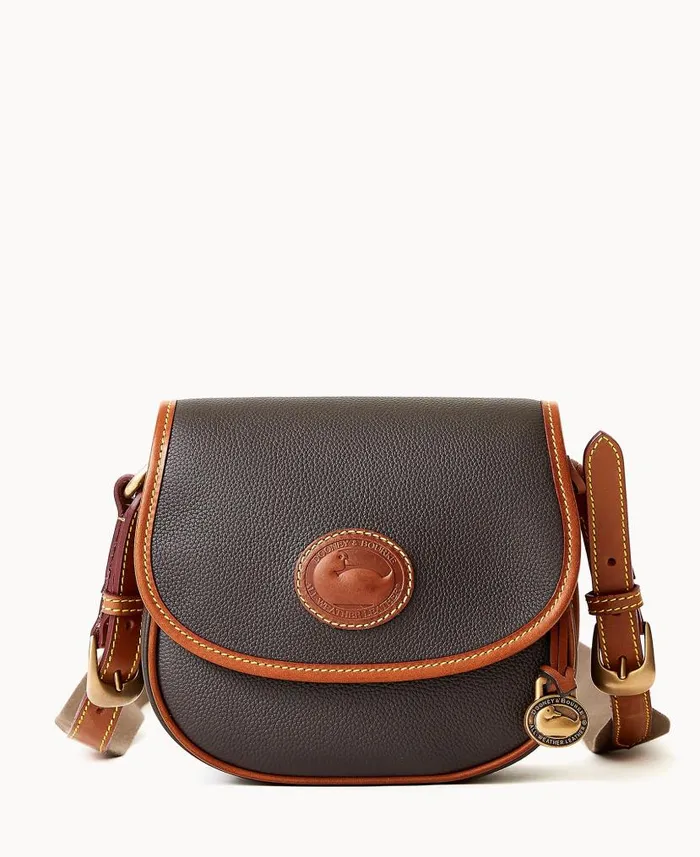 Dooney and Bourke All Weather Leather 30 Saddle Crossbody 20 Black WomenMen Crossbodies Dooney and Bourke All Weather Leather 30 Saddle Crossbody 20 Black WomenMen Crossbodies