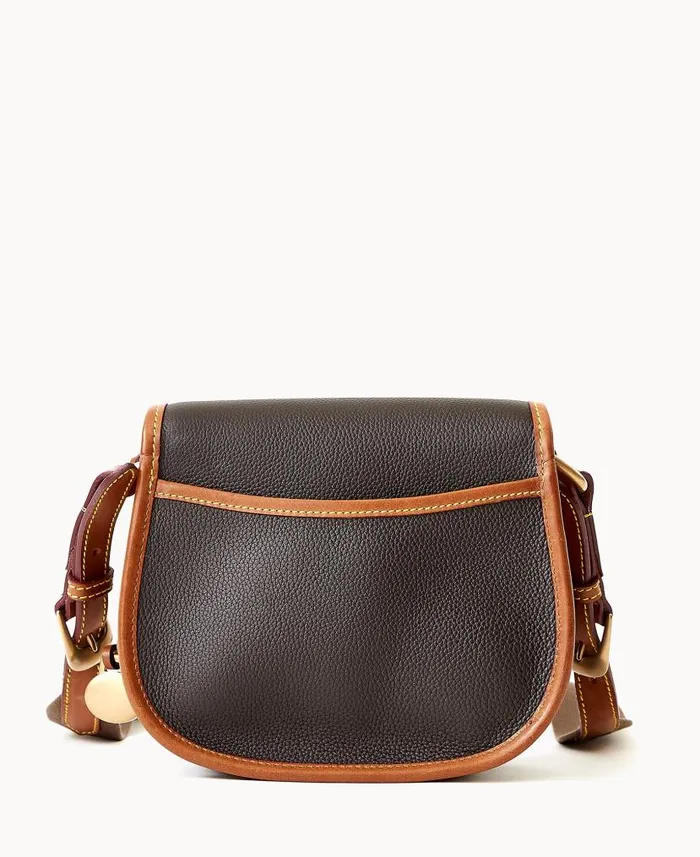 Dooney and Bourke All Weather Leather 30 Saddle Crossbody 20 Black WomenMen Crossbodies Dooney and Bourke All Weather Leather 30 Saddle Crossbody 20 Black WomenMen Crossbodies