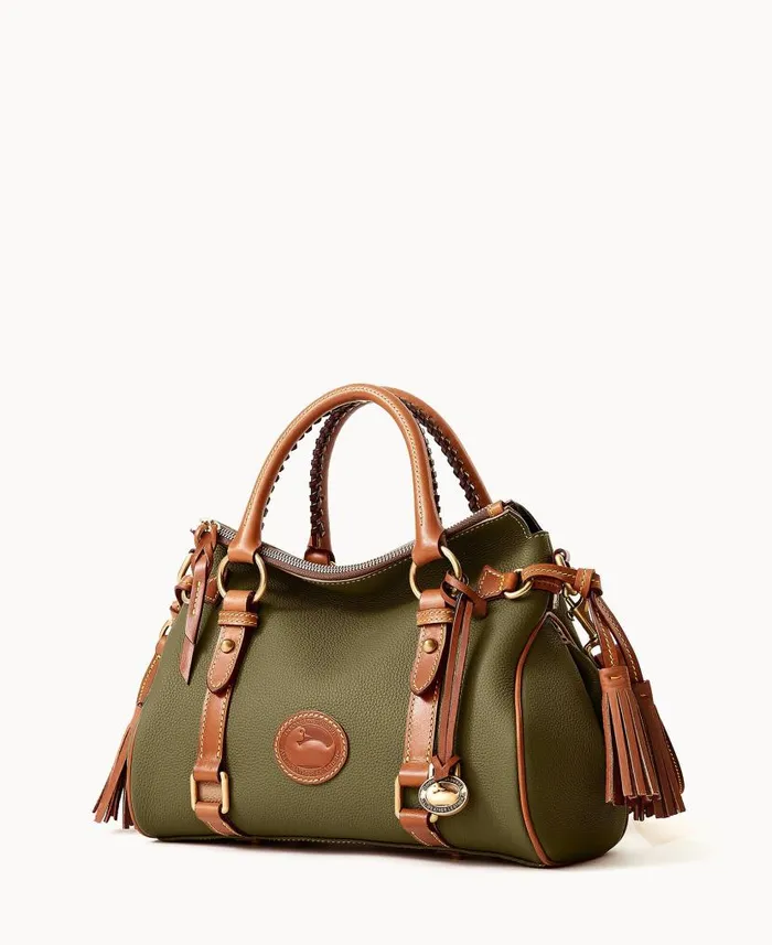 Dooney and Bourke All Weather Leather 30 Satchel 30 Green WomenMen Satchels