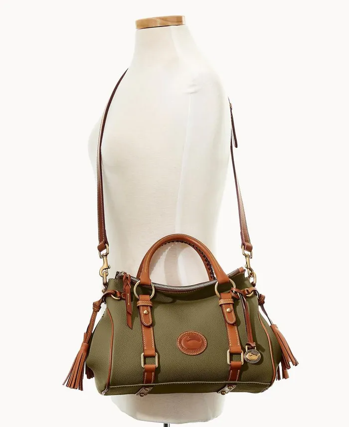 Dooney and Bourke All Weather Leather 30 Satchel 30 Green WomenMen Satchels