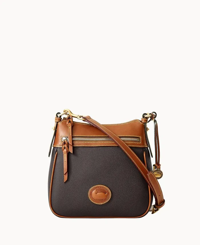 Dooney and Bourke All Weather Leather 30 Zip Top Crossbody 23 Black WomenMen Crossbodies Dooney and Bourke All Weather Leather 30 Zip Top Crossbody 23 Black WomenMen Crossbodies