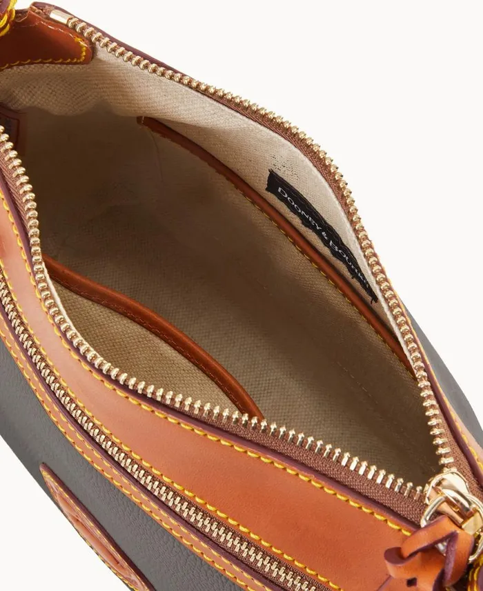 Dooney and Bourke All Weather Leather 30 Zip Top Crossbody 23 Black WomenMen Crossbodies Dooney and Bourke All Weather Leather 30 Zip Top Crossbody 23 Black WomenMen Crossbodies