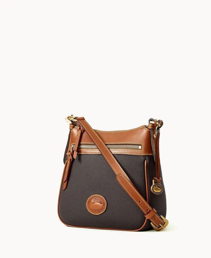 Dooney and Bourke All Weather Leather 30 Zip Top Crossbody 23 Black WomenMen Crossbodies Dooney and Bourke All Weather Leather 30 Zip Top Crossbody 23 Black WomenMen Crossbodies