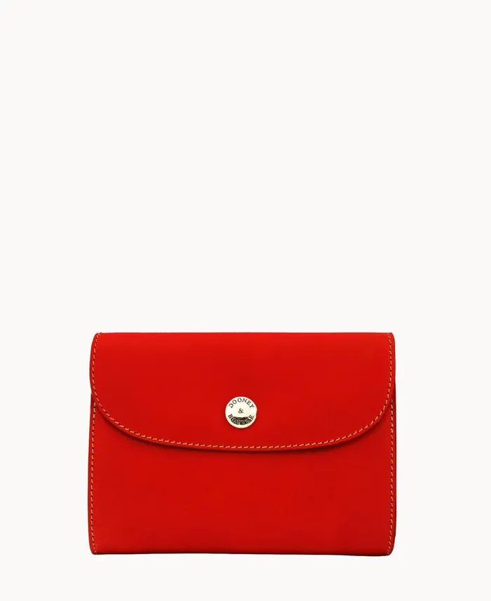 Dooney and Bourke Alto Removable Credit Card Wallet Red WomenMen Wallets