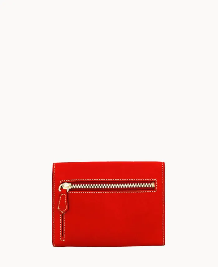 Dooney and Bourke Alto Removable Credit Card Wallet Red WomenMen Wallets