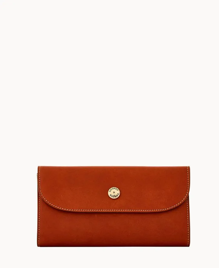 Dooney and Bourke Alto Slim Continental Saddle WomenMen Wallets