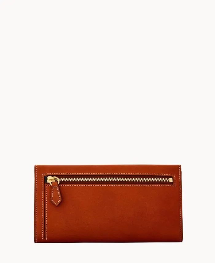 Dooney and Bourke Alto Slim Continental Saddle WomenMen Wallets