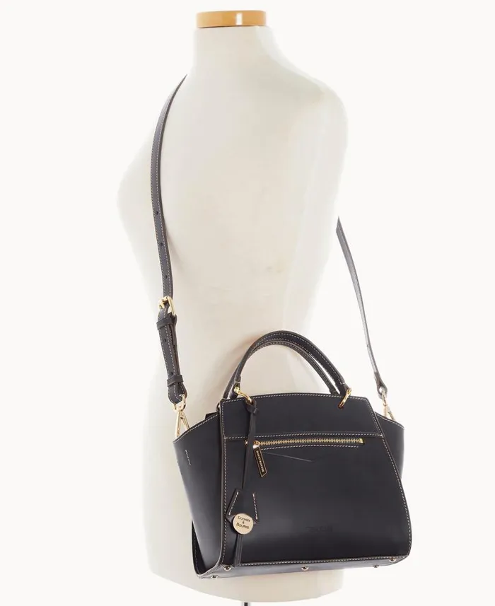 Dooney and Bourke Alto Small Callista Black WomenMen Satchels