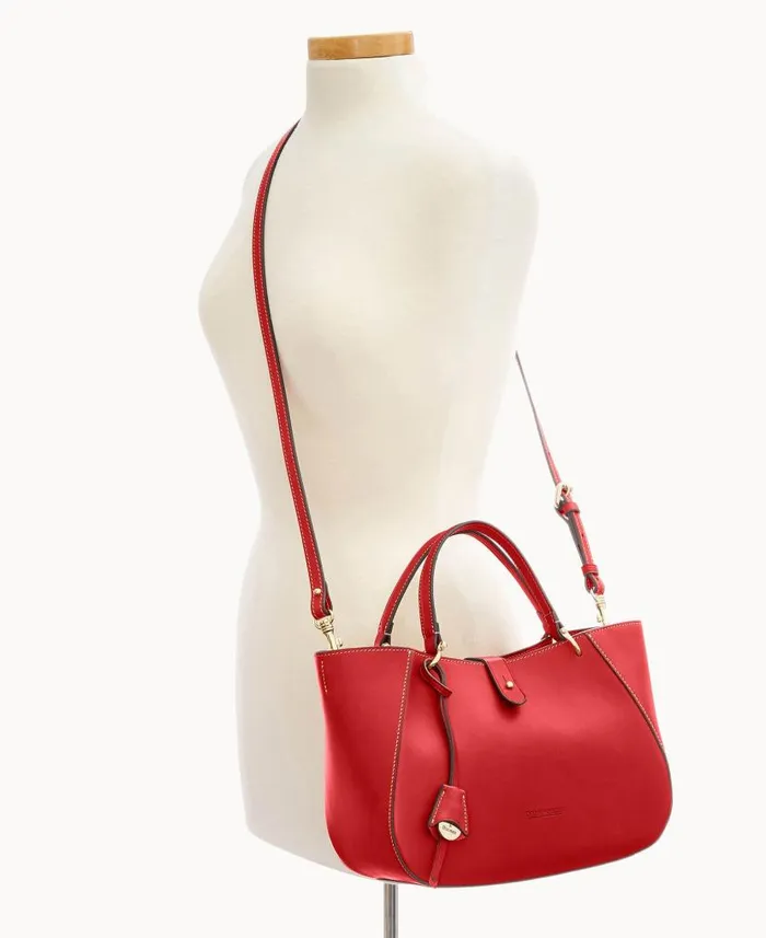 Dooney and Bourke Alto Small Camilla Red WomenMen Satchels
