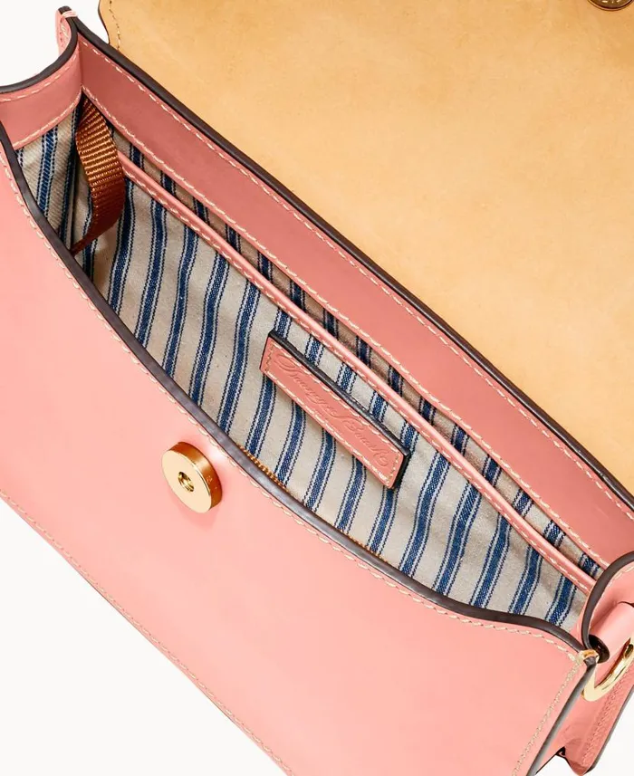 Dooney and Bourke Beacon East West Flap Crossbody Light Pink WomenMen Crossbodies Dooney and Bourke Beacon East West Flap Crossbody Light Pink WomenMen Crossbodies