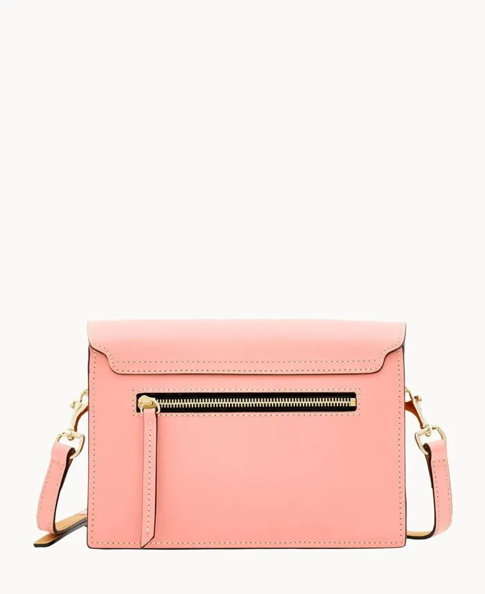 Dooney and Bourke Beacon East West Flap Crossbody Light Pink WomenMen Crossbodies Dooney and Bourke Beacon East West Flap Crossbody Light Pink WomenMen Crossbodies