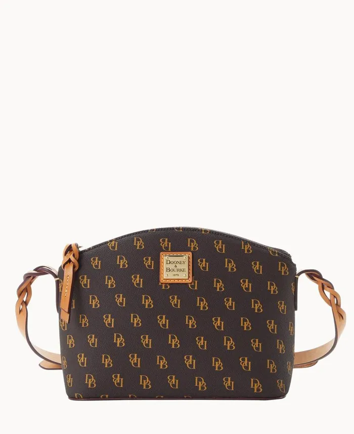 Dooney and Bourke Blakely Penny Crossbody Brown Tmoro WomenMen Crossbodies