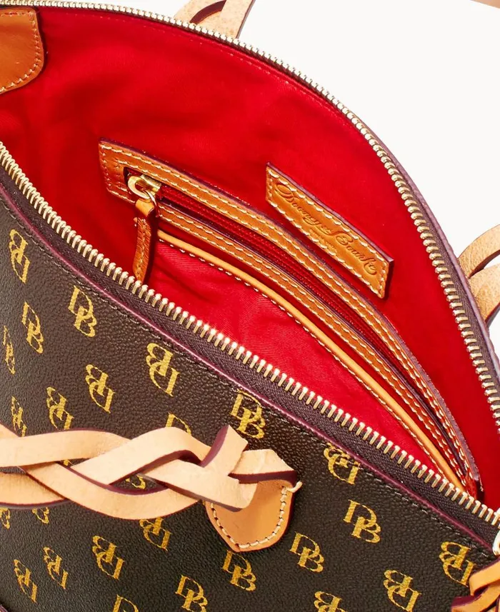 Dooney and Bourke Blakely Small Celeste Satchel Brown Tmoro WomenMen Satchels Dooney and Bourke Blakely Small Celeste Satchel Brown Tmoro WomenMen Satchels