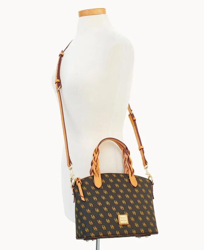 Dooney and Bourke Blakely Small Celeste Satchel Brown Tmoro WomenMen Satchels Dooney and Bourke Blakely Small Celeste Satchel Brown Tmoro WomenMen Satchels