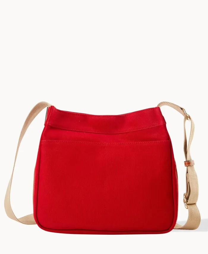 Dooney and Bourke Canvas Crossbody 28 Red WomenMen Crossbodies