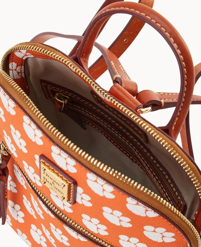 Dooney and Bourke Collegiate Clemson Small Backpack Clemson WomenMen Backpacks Dooney and Bourke Collegiate Clemson Small Backpack Clemson WomenMen Backpacks