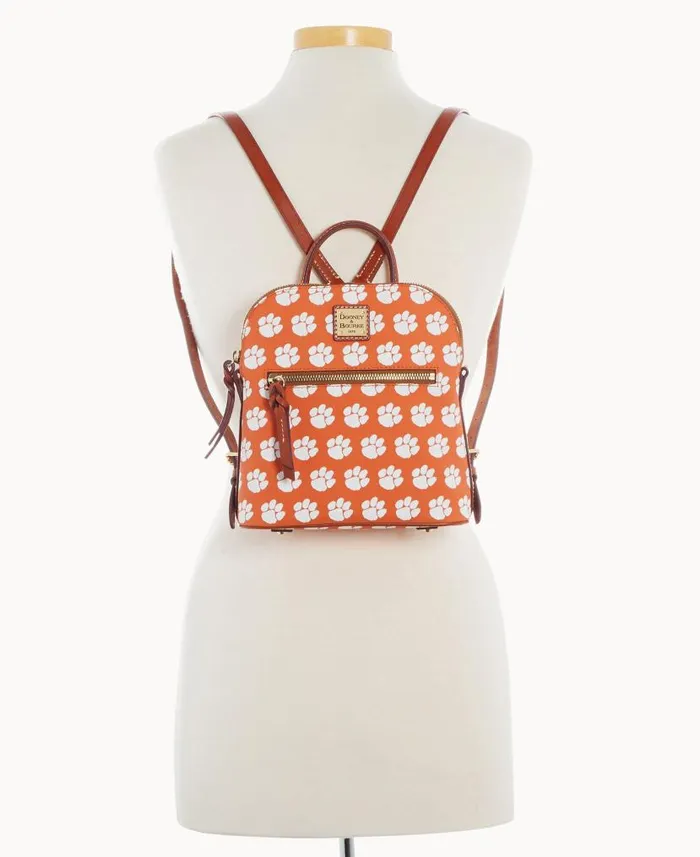 Dooney and Bourke Collegiate Clemson Small Backpack Clemson WomenMen Backpacks Dooney and Bourke Collegiate Clemson Small Backpack Clemson WomenMen Backpacks