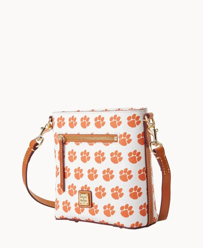 Dooney and Bourke Collegiate Clemson University Small Zip Crossbody Clemson WomenMen Crossbodies Dooney and Bourke Collegiate Clemson University Small Zip Crossbody Clemson WomenMen Crossbodies