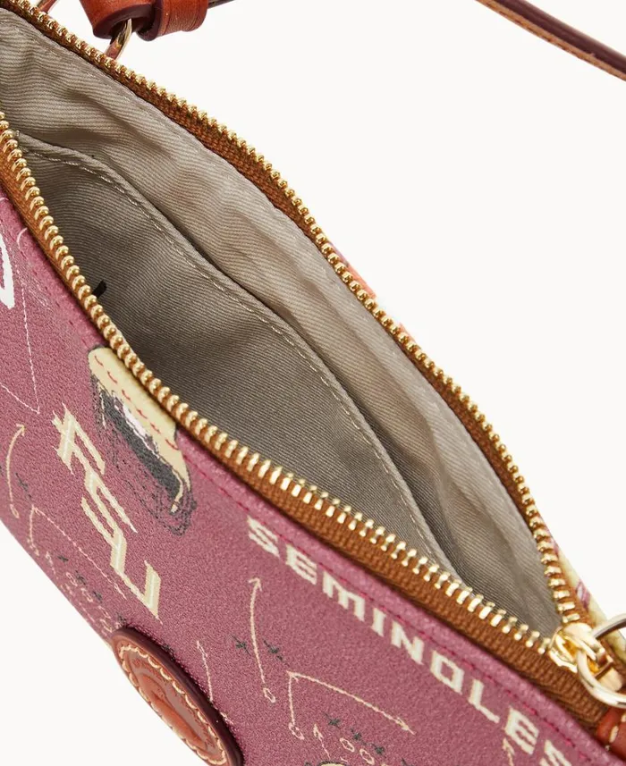 Dooney and Bourke Collegiate Florida State Top Zip Crossbody Florida State WomenMen Crossbodies Dooney and Bourke Collegiate Florida State Top Zip Crossbody Florida State WomenMen Crossbodies