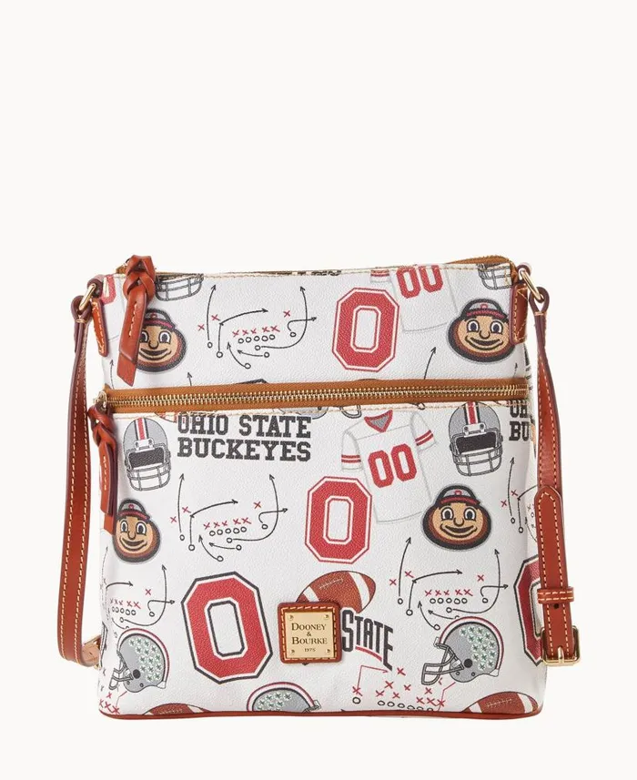 Dooney and Bourke Collegiate Ohio State University Crossbody Ohio State WomenMen Crossbodies Dooney and Bourke Collegiate Ohio State University Crossbody Ohio State WomenMen Crossbodies