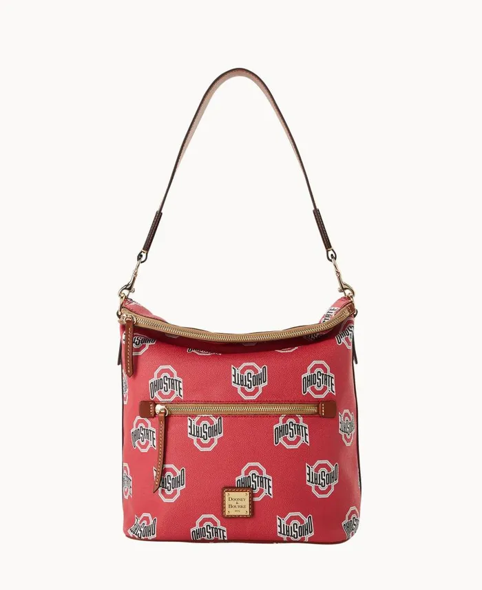 Dooney and Bourke Collegiate Ohio State University Large Sac Ohio State WomenMen Shoulder Bags Dooney and Bourke Collegiate Ohio State University Large Sac Ohio State WomenMen Shoulder Bags