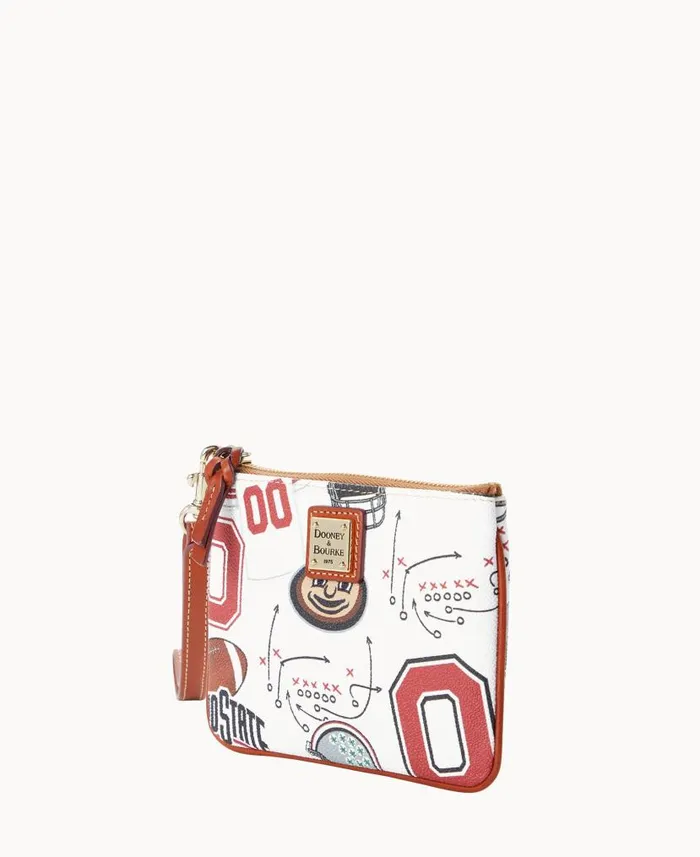 Dooney and Bourke Collegiate Ohio State University Stadium Wristlet Ohio State WomenMen Wallets Dooney and Bourke Collegiate Ohio State University Stadium Wristlet Ohio State WomenMen Wallets
