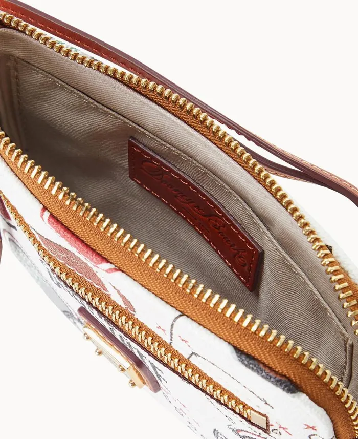 Dooney and Bourke Collegiate Ohio State University Zip Around Wristlet Ohio State WomenMen Wallets Dooney and Bourke Collegiate Ohio State University Zip Around Wristlet Ohio State WomenMen Wallets