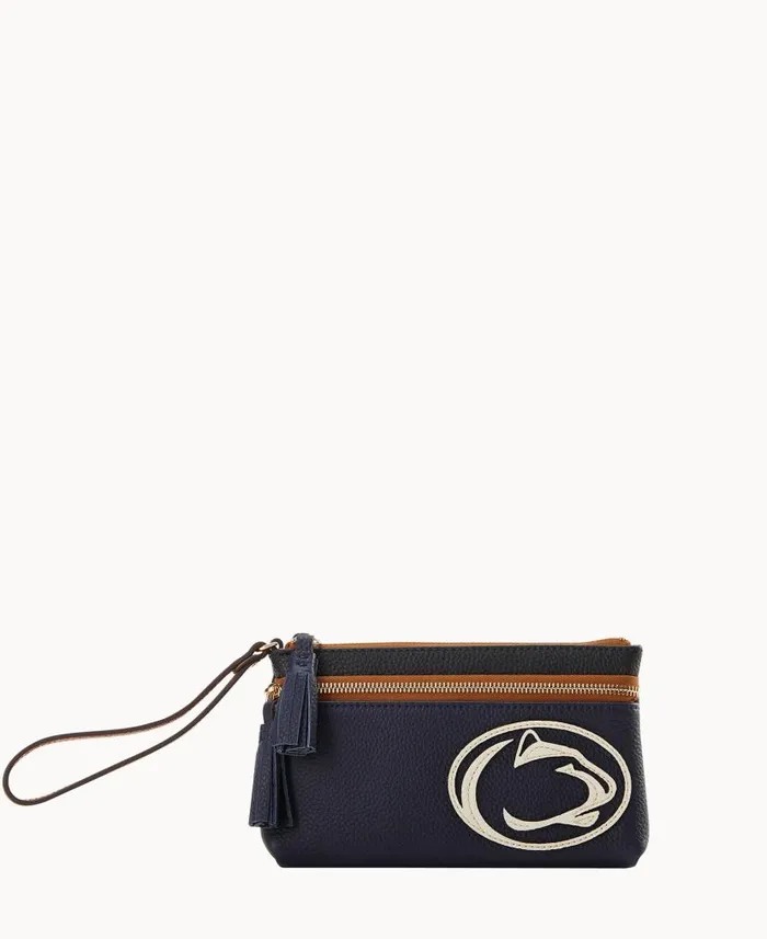 Dooney and Bourke Collegiate Penn State Double Zip Wristlet Penn State WomenMen Wallets Dooney and Bourke Collegiate Penn State Double Zip Wristlet Penn State WomenMen Wallets