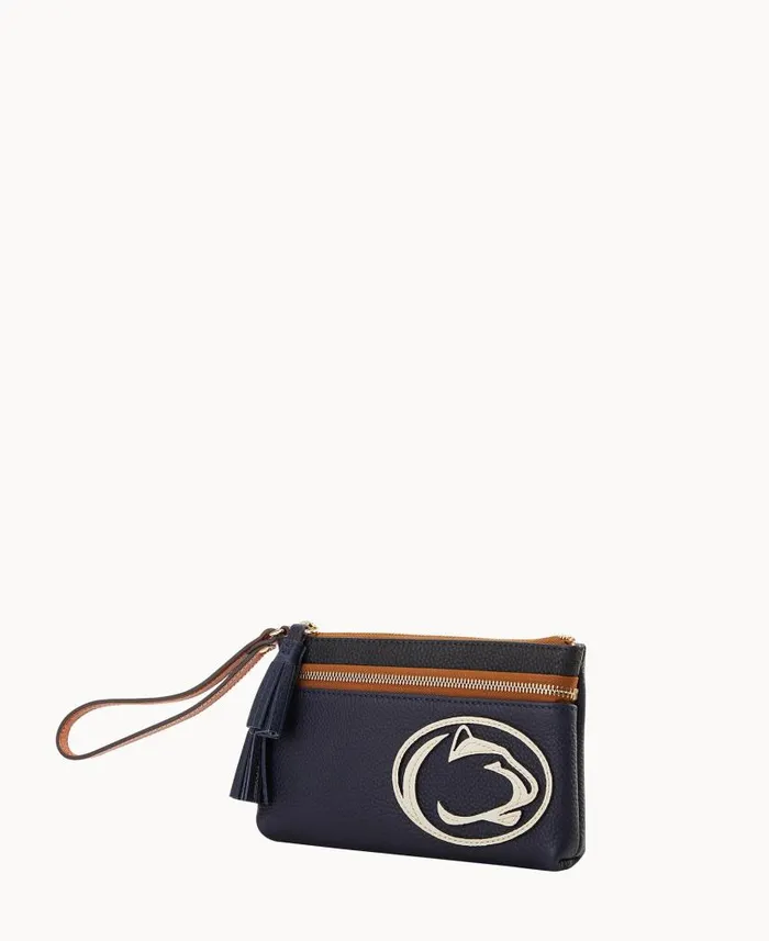 Dooney and Bourke Collegiate Penn State Double Zip Wristlet Penn State WomenMen Wallets Dooney and Bourke Collegiate Penn State Double Zip Wristlet Penn State WomenMen Wallets