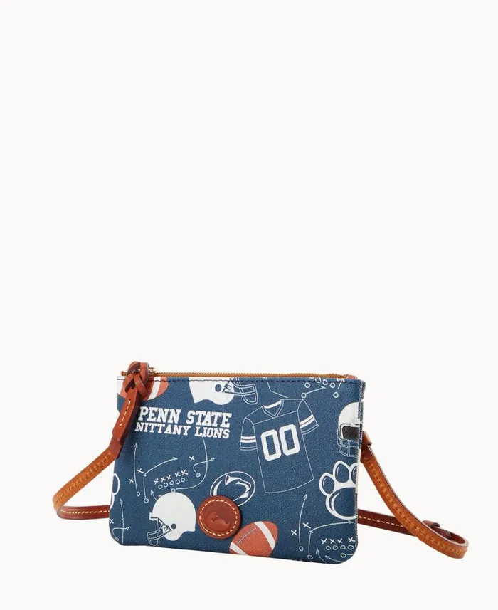 Dooney and Bourke Collegiate Penn State Top Zip Crossbody Penn State WomenMen Crossbodies Dooney and Bourke Collegiate Penn State Top Zip Crossbody Penn State WomenMen Crossbodies