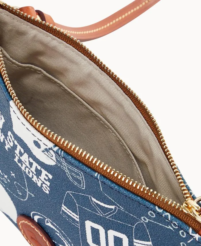 Dooney and Bourke Collegiate Penn State Top Zip Crossbody Penn State WomenMen Crossbodies Dooney and Bourke Collegiate Penn State Top Zip Crossbody Penn State WomenMen Crossbodies