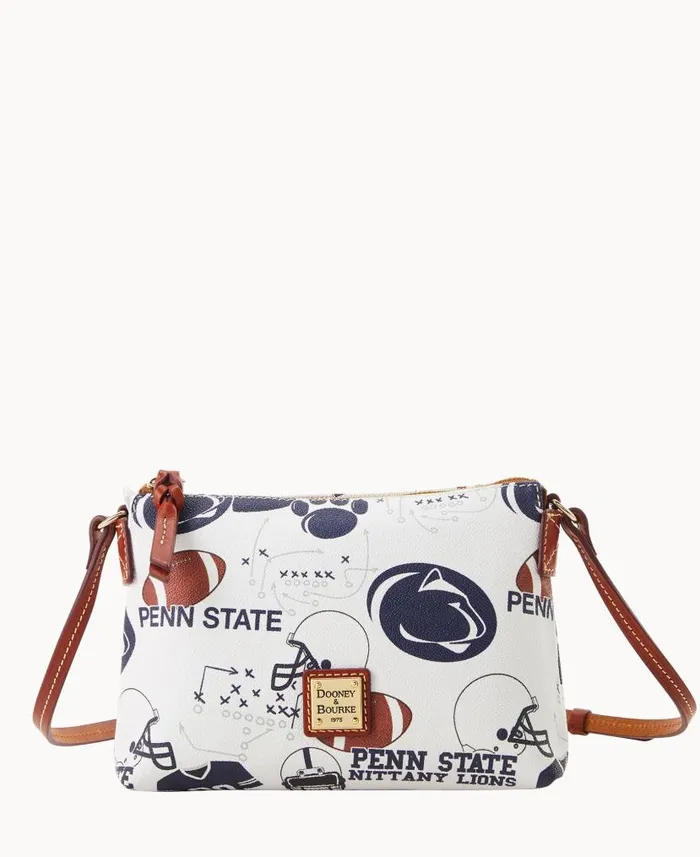 Dooney and Bourke Collegiate Penn State University Crossbody Pouchette Penn State WomenMen Crossbodies Dooney and Bourke Collegiate Penn State University Crossbody Pouchette Penn State WomenMen Crossbodies