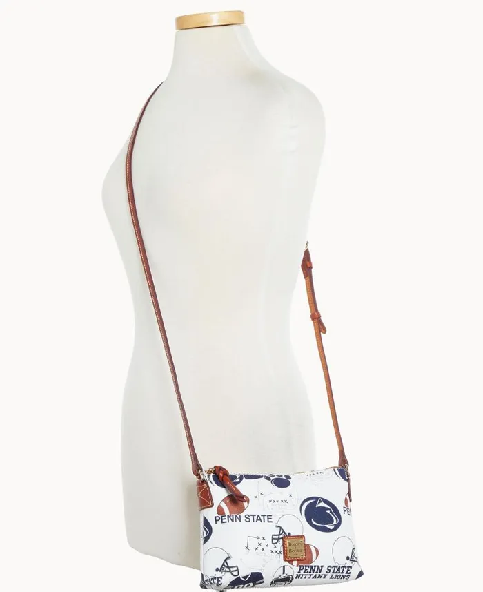 Dooney and Bourke Collegiate Penn State University Crossbody Pouchette Penn State WomenMen Crossbodies Dooney and Bourke Collegiate Penn State University Crossbody Pouchette Penn State WomenMen Crossbodies