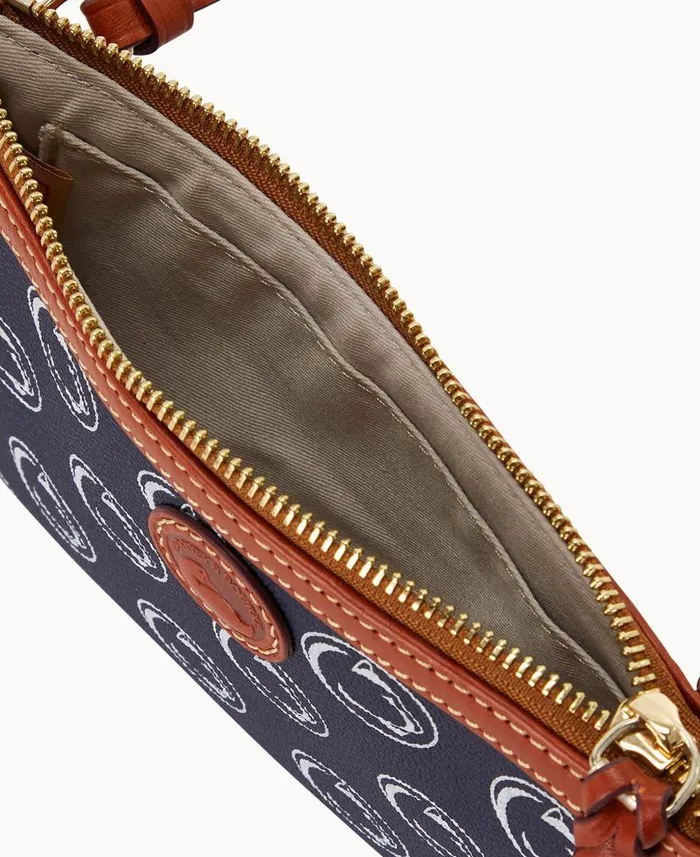 Dooney and Bourke Collegiate Penn State University Large Slim Crossbody Penn State WomenMen Crossbodies Dooney and Bourke Collegiate Penn State University Large Slim Crossbody Penn State WomenMen Crossbodies