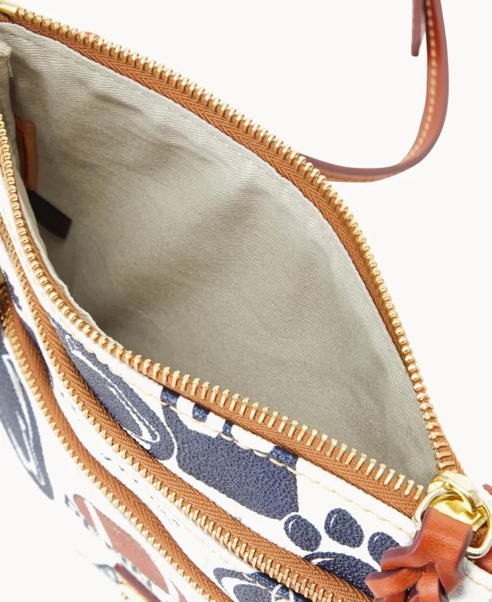 Dooney and Bourke Collegiate Penn State University N S Triple Zip Crossbody Penn State WomenMen Crossbodies Dooney and Bourke Collegiate Penn State University N S Triple Zip Crossbody Penn State WomenMen Crossbodies