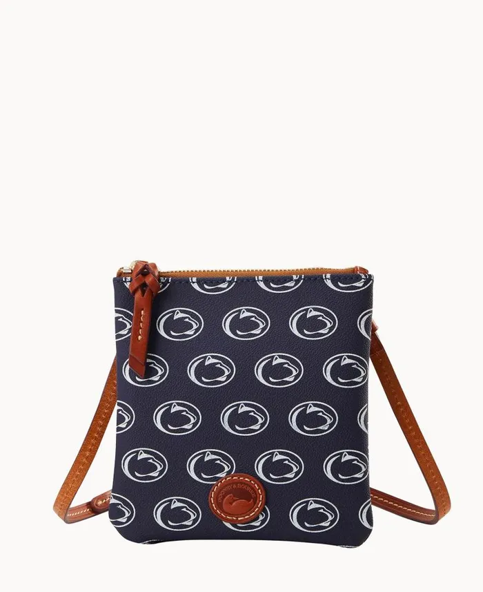 Dooney and Bourke Collegiate Penn State University Small North South Top Zip Crossbody Penn State WomenMen Crossbodies Dooney and Bourke Collegiate Penn State University Small North South Top Zip Crossbody Penn State WomenMen Crossbodies